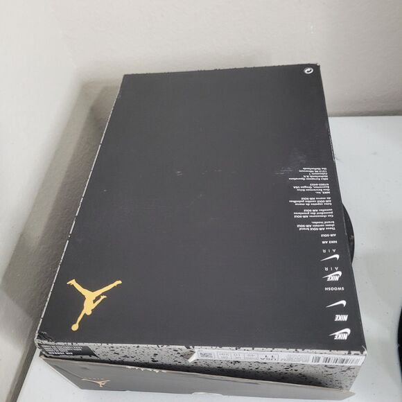 Air Jordan 5 size 11 Retro Low Wings DJ1094-001 black gold athletic shoe men